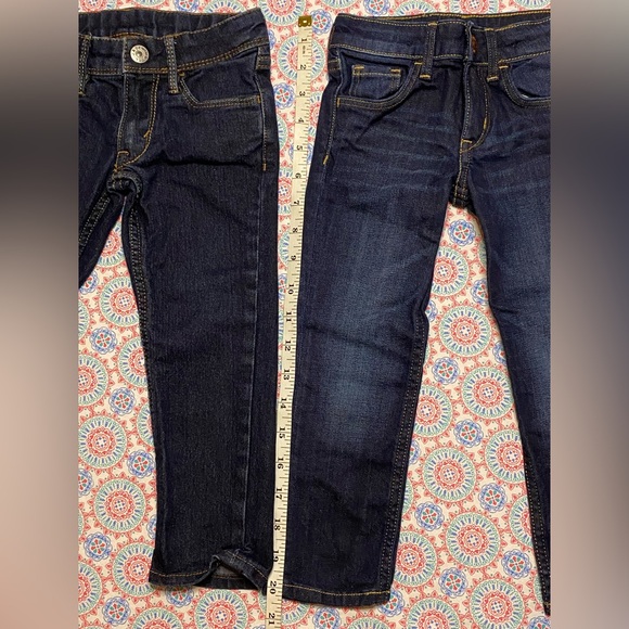 1 1/2-2yrs H&M bundle. 2 pairs of jeans and red long sleeve shirt - Picture 5 of 9